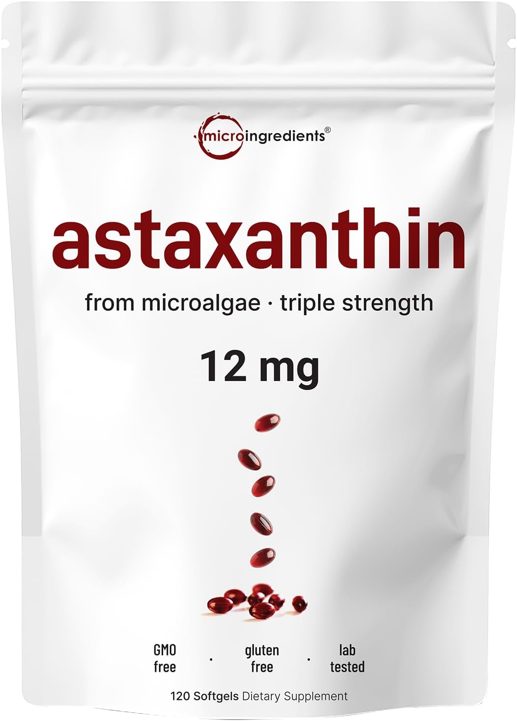 Micro Ingredients Astaxanthin 12mg