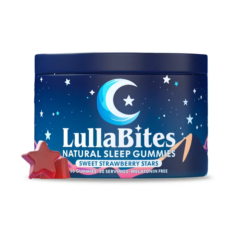 Lullabites Melatonin-Free Sleep Aid Gummies
